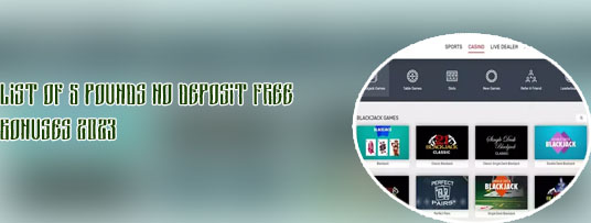 Free 5 pound no deposit mobile casino