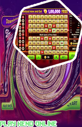 Free keno online win cash