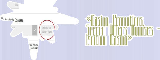 No deposit bonus ignition casino