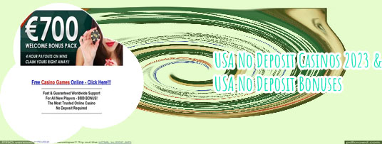 Online usa no deposit casinos